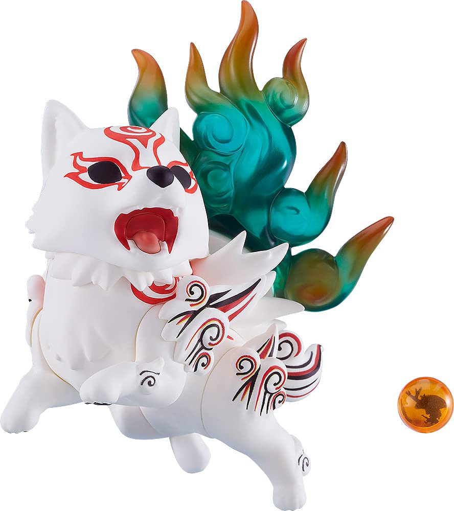 マックスファクトリー(Max Factory) Okami Nendoroid Shiranui Figur 10 cm Regular Edition, Regular Edition
