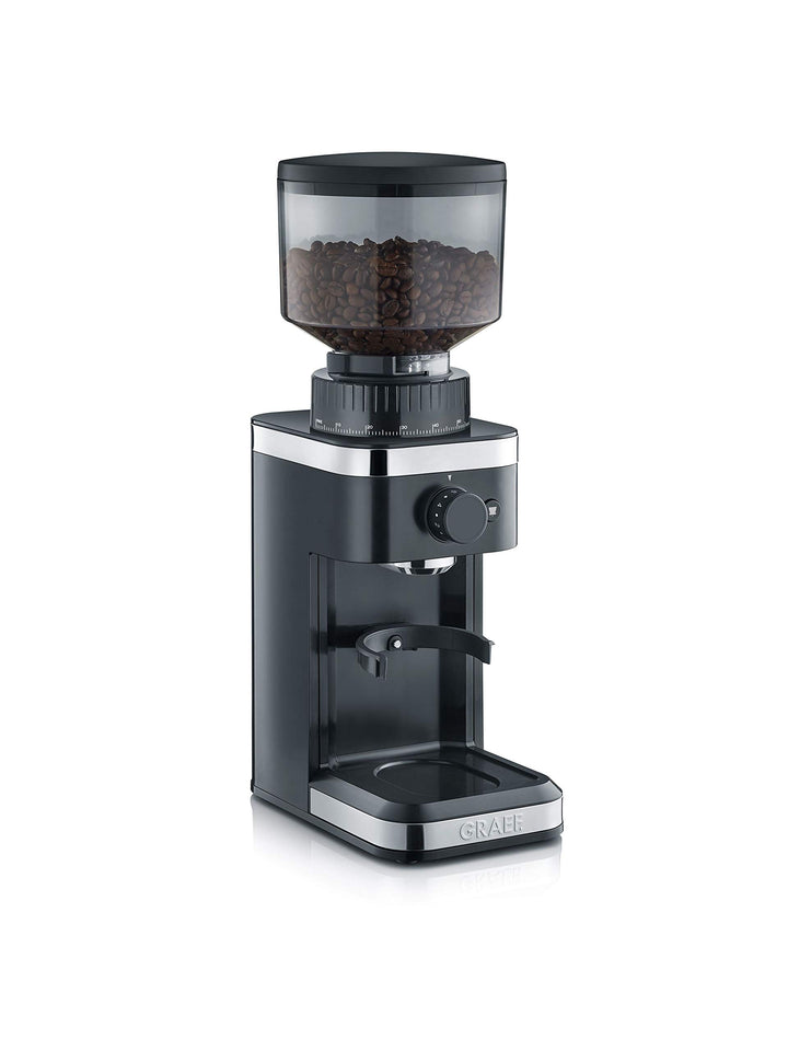 Graef CM502EU Kaffeemühle, 135, Edelstahl, schwarz
