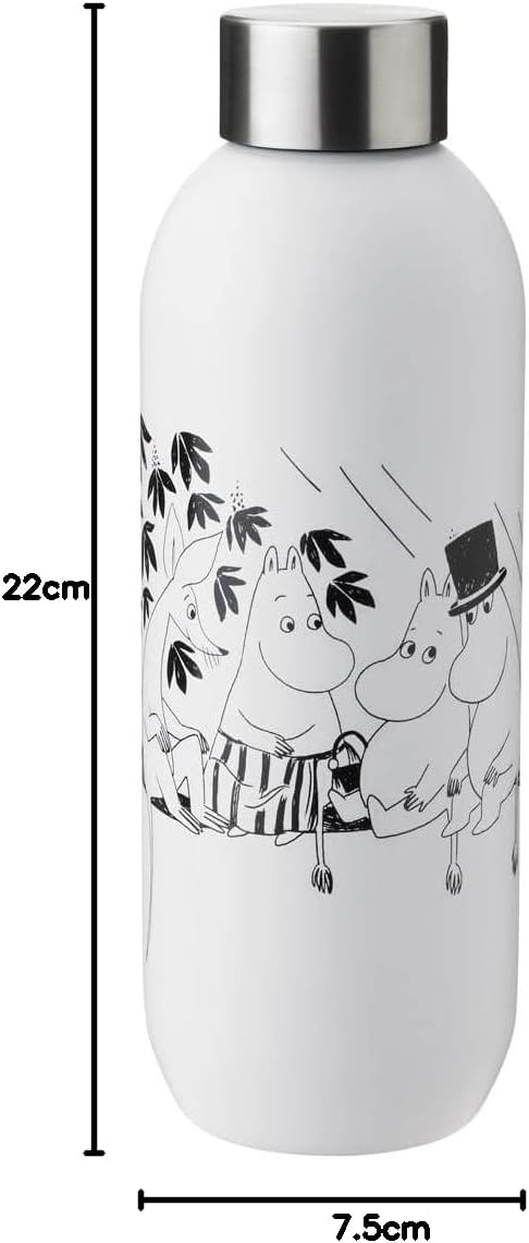 Stelton Thermosflasche Keep Cool - Thermo-Trinkflasche - Doppelwandige Isolierkanne - Moderner Desig