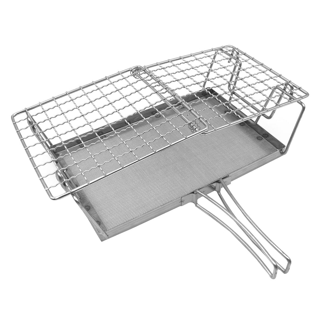 Riven Outdoor Camping Toast Grill, Edelstahl Gasherd Toast Rahmen Für Outdoor, Picknick, Reisen, Woh