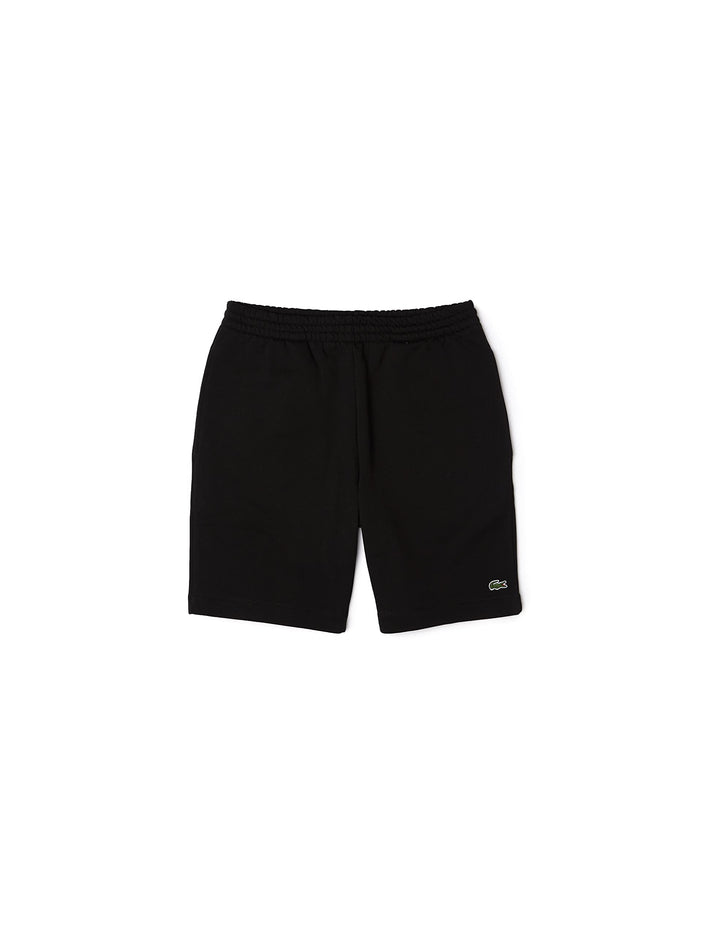 Lacoste Herren Kurze Trainingshose GH9627, Männer Sportshorts,Freizeithose,Regular Fit XXL Schwarz,