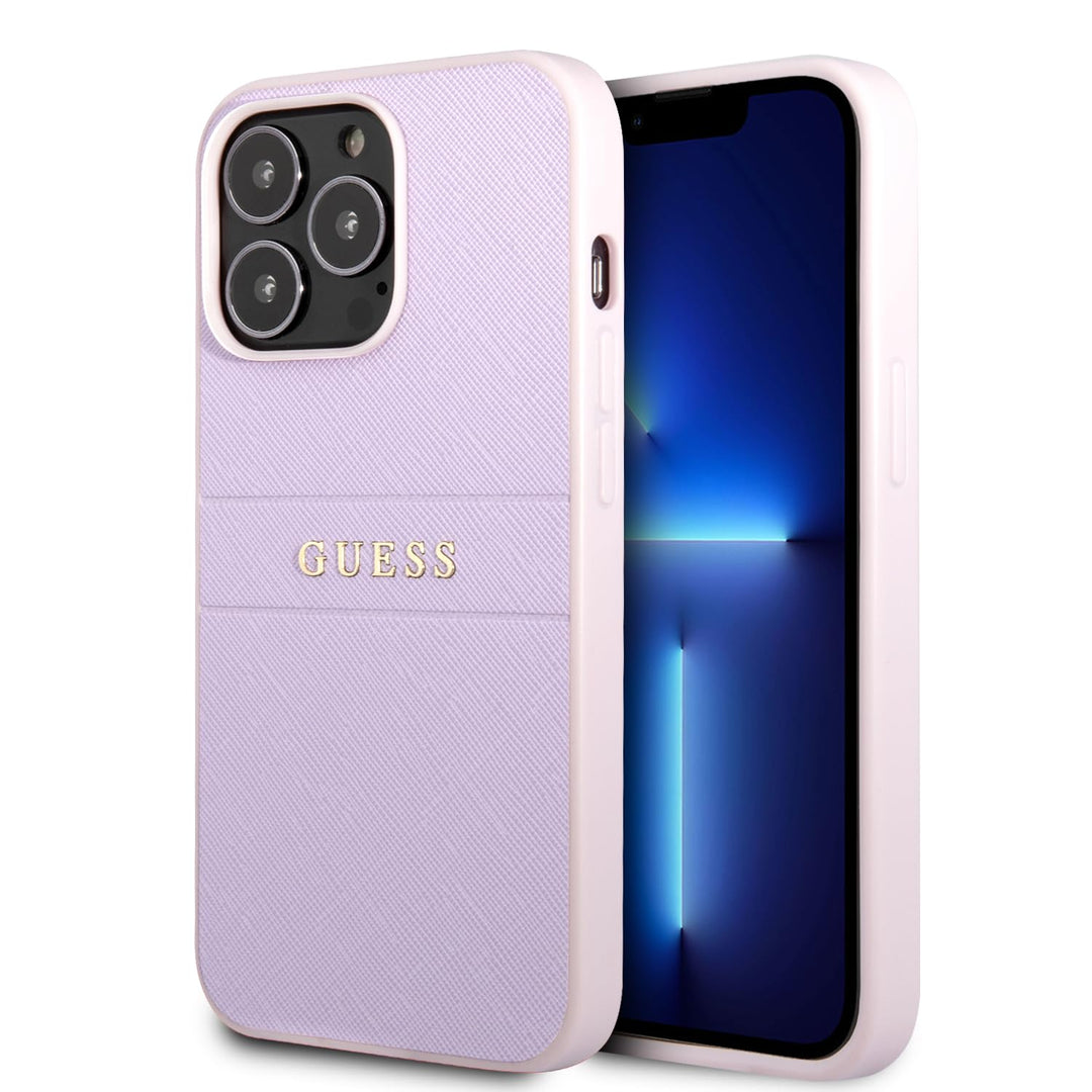 Guess GUHCP13XPSASBPU Hülle für iPhone 13 Pro Max 6,7" violett/Purple hardcase S