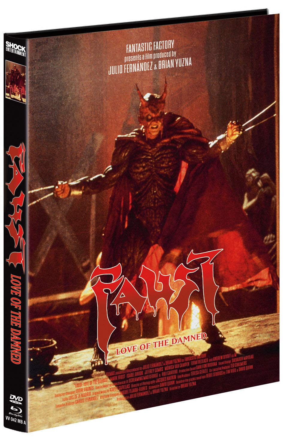 Faust - Love of the Damned - 2-Disc Mediabook - Cover A - Limitiert auf 666 Stück (+ DVD) [Blu-ray],