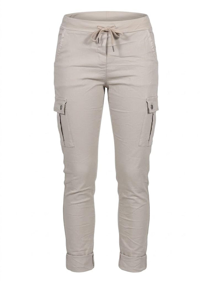 MATY FASHION Damen Hose Stretch Sweatpants aus Baumwolle Jogginghose Denim für Freizeit Boyfriend Ba