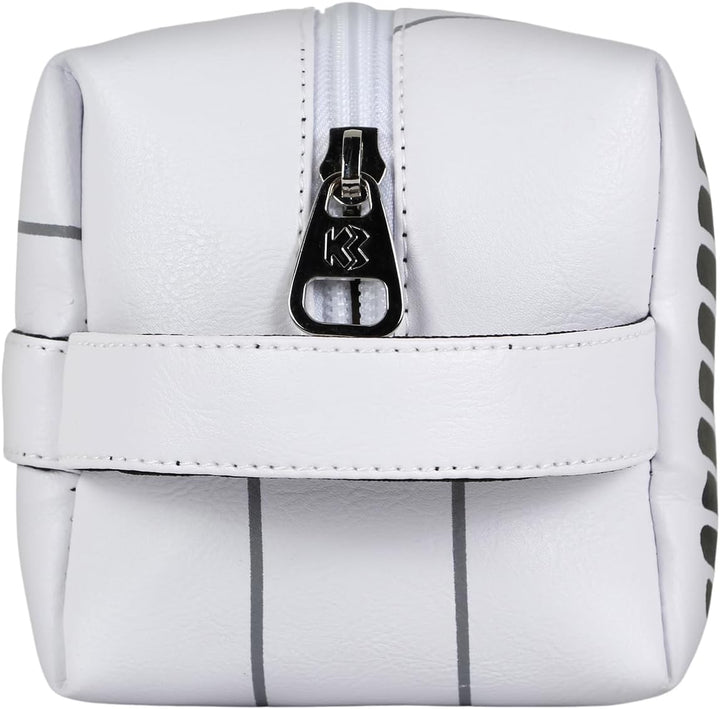 NASA Spaceship-Brick Plus Reise-Kosmetiktasche, Weiss, 25 x 12 cm