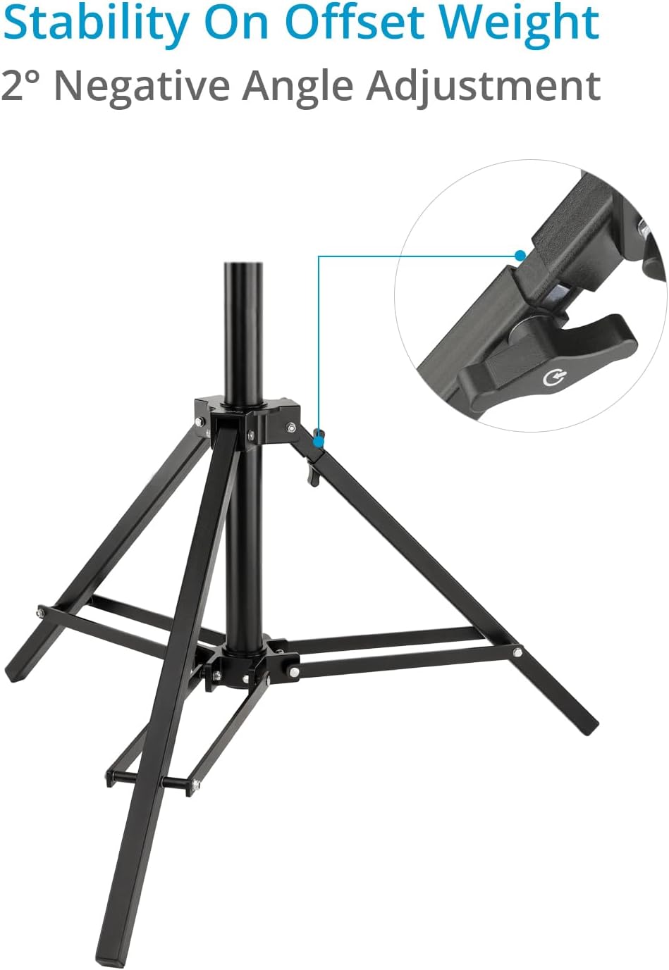 Proaim Alpha Docking Universal-Ständer mit 1,6 cm (5/8 Zoll) Baby-Pin-Halterung, für Docking-Kamera-