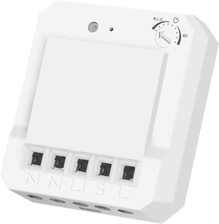 Trust Smart Home 433 Mhz ACM-250-LD Einbau-LED-Dimmer, Weiss Single, Single