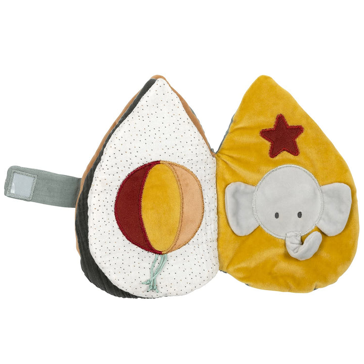 Nattou Aktivitätsbuch für Stoffe Aktivitätsbuch grün, Aktivitätsbuch grün