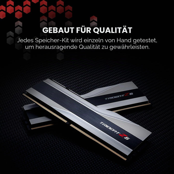 G.Skill Ripjaws S5 White 32GB DDR5 6000-30, F5-6000J3040F16GX2-RS5W metallic silver, metallic silver