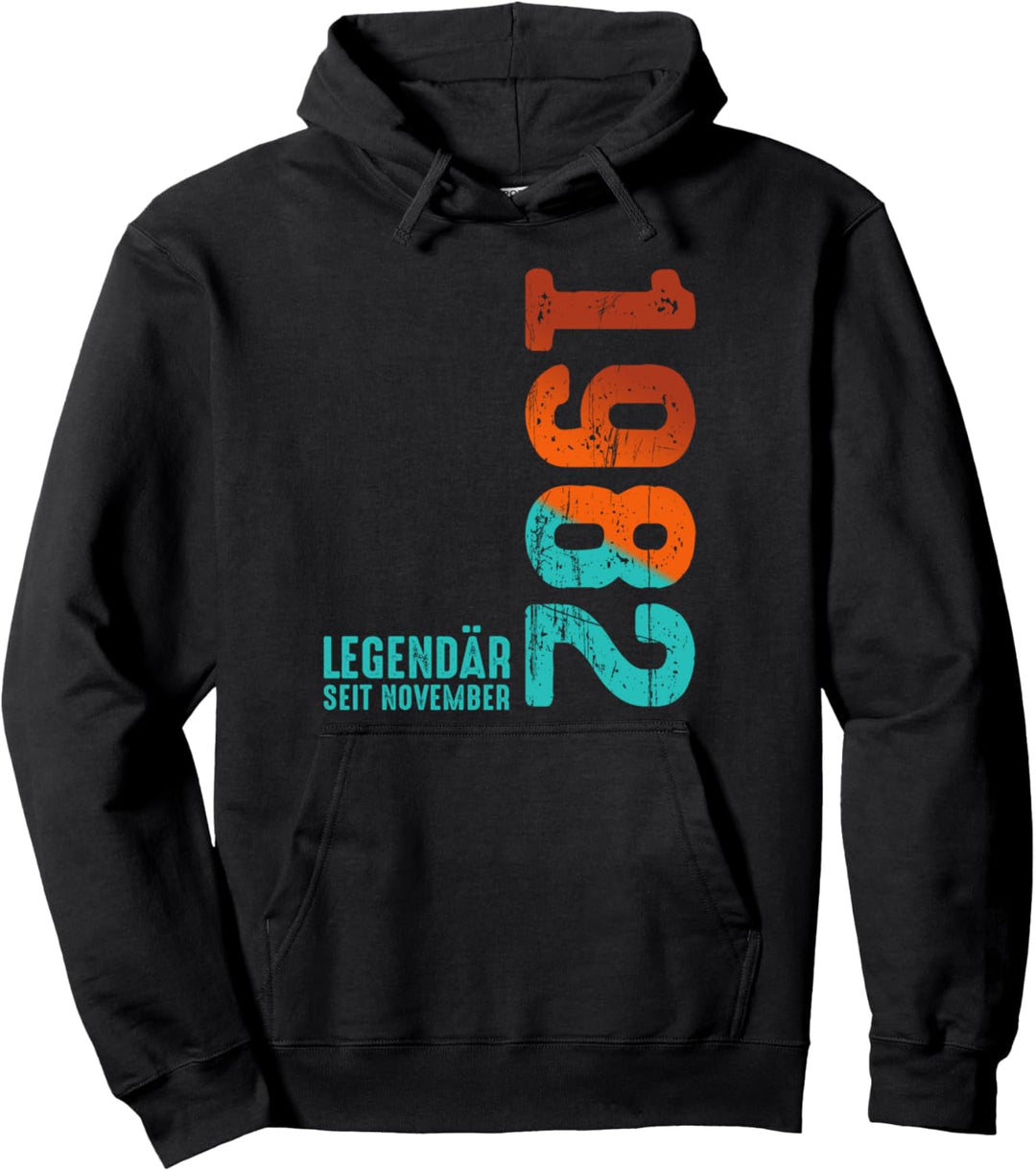 1982 Limited Edition Legendär Seit November 1982 Geburtstag Pullover Hoodie