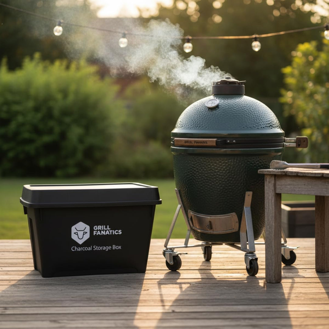 Cookinglife Grillkohle-Aufbewahrungsbox 60 x 40 x 42 cm - feuchtigkeitsbeständig