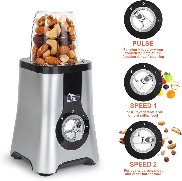 Uten Standmixer Mixer Smoothie Maker Multifunktion Standmixer Entsafte Fleisch Ice Crusher Elektrisc