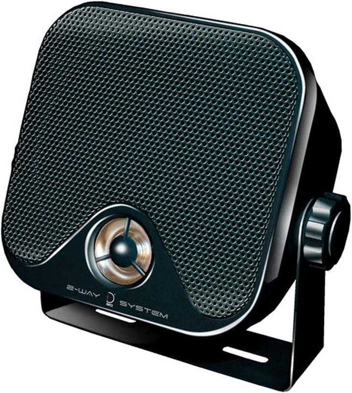 Dietz Aufbaulautsprecher 2-Wegesystem 90 Watt schwarz, 1 Paar