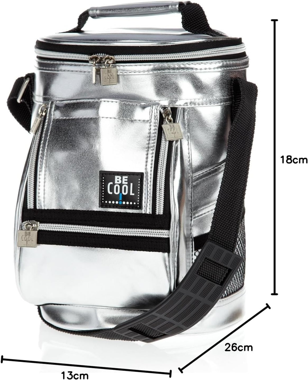 alfi Be Cool 0007544000 Kühltasche Lina, silber/schwarz 8,0 l