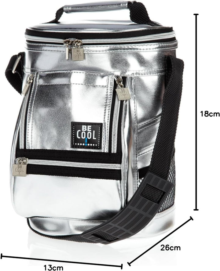 alfi Be Cool 0007544000 Kühltasche Lina, silber/schwarz 8,0 l