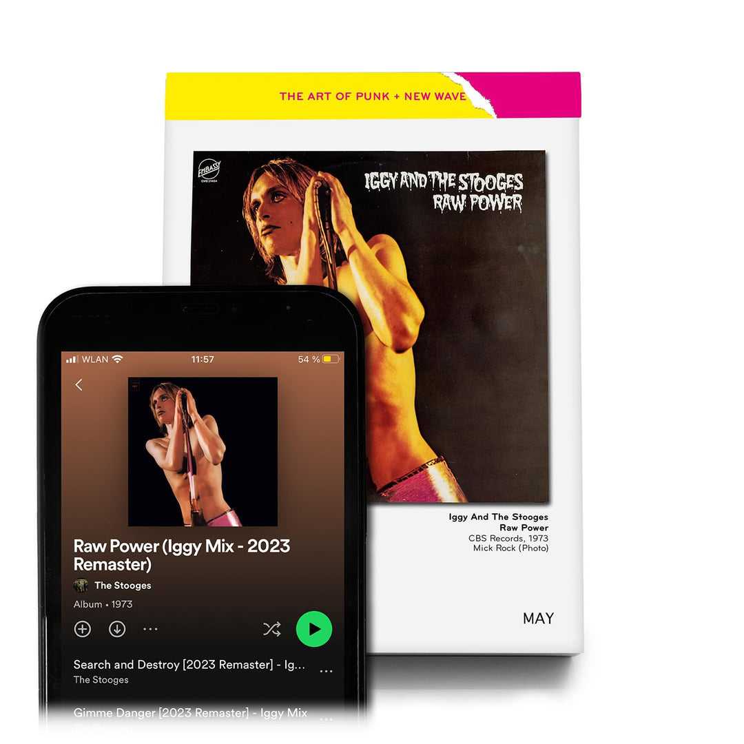 The Art of Punk &amp; New Wave Covers: Tagesabreisskalender mit 366 Best-of Punk &amp; New Wave Vinyl Covern