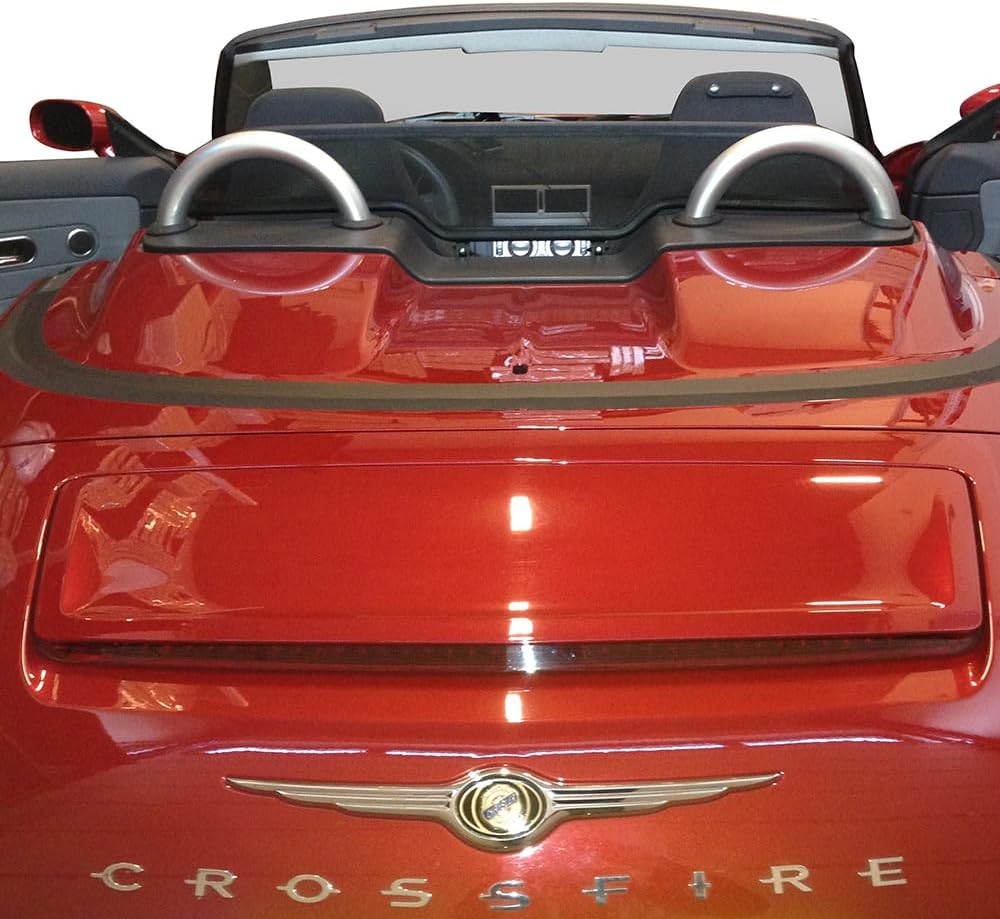Aperta Windschott passend für Chrysler Crossfire Roadster 100% Passgenau OEM Qualität Schwarz Windst