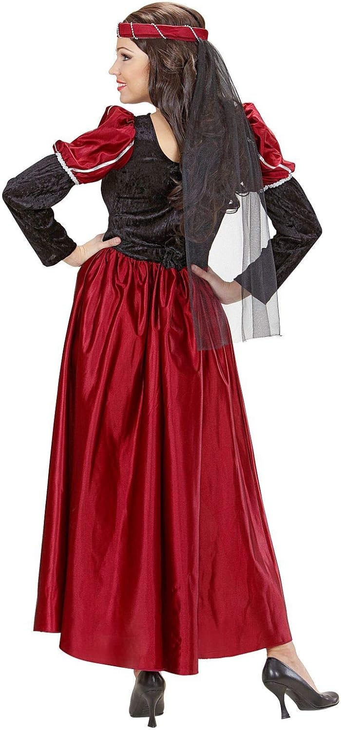 "CASTLE BEAUTY" (dress, headpiece with veil) - (M), M