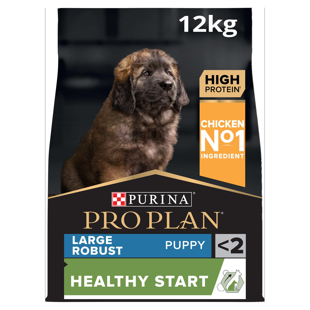 Pro Plan PURINA PRO PLAN Large Robust Puppy Healthy Start, Welpenfutter trocken, reich an Huhn, 1er