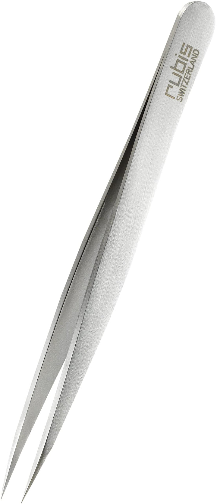 Rubis Splitterpinzette - Spitze Pinzette - schmal und spitz - für Splitter und eingewachsene Haare -