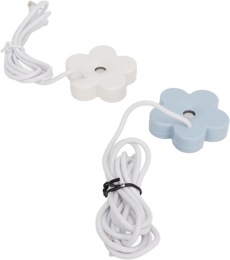 Kleiner Blumen-USB-Luftbefeuchter, Mini Tragbarer USB-Blumen-Luftbefeuchter, Geräuschloser Betrieb,