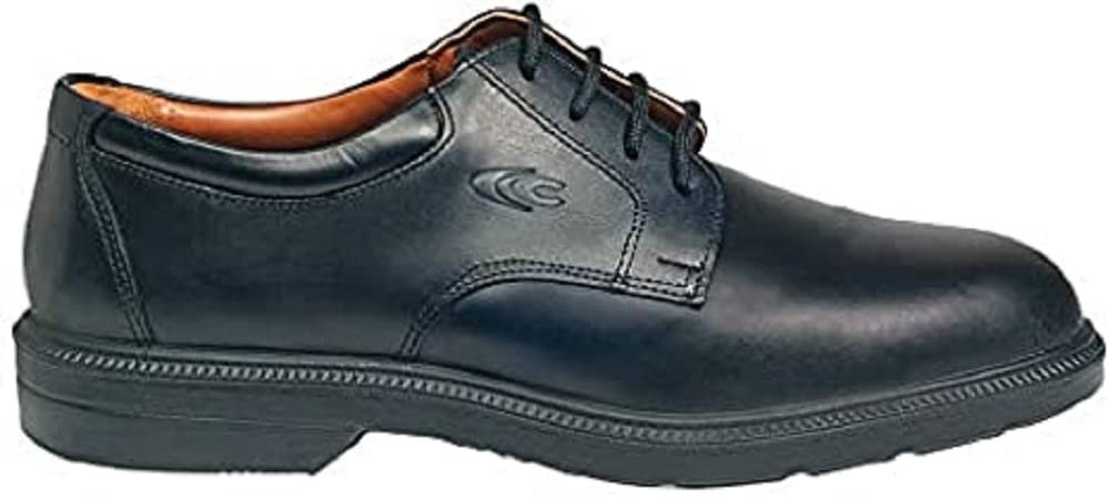 Cofra 33051-007.W44 COULOMB S2 SRC Sicherheitsschuhe, Schwarz/Braun, Grösse 44 44 EU, 44 EU