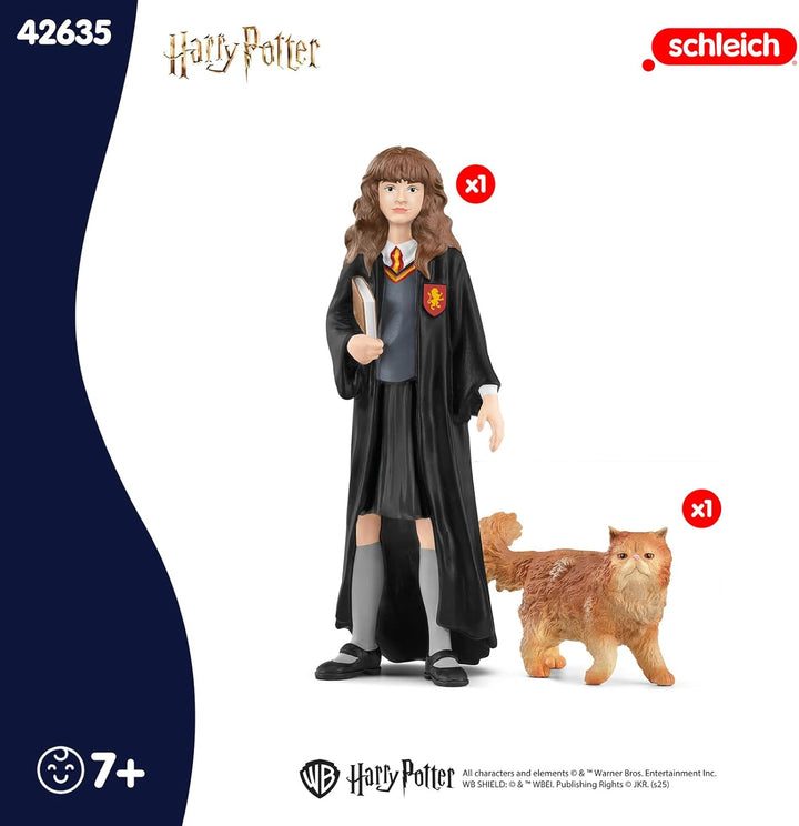 SCHLEICH 42635 Hermine Granger & Krummbein, ab 6 Jahren, Harry Potter - Spielfigur, 3 x 3 x 10 cm, S