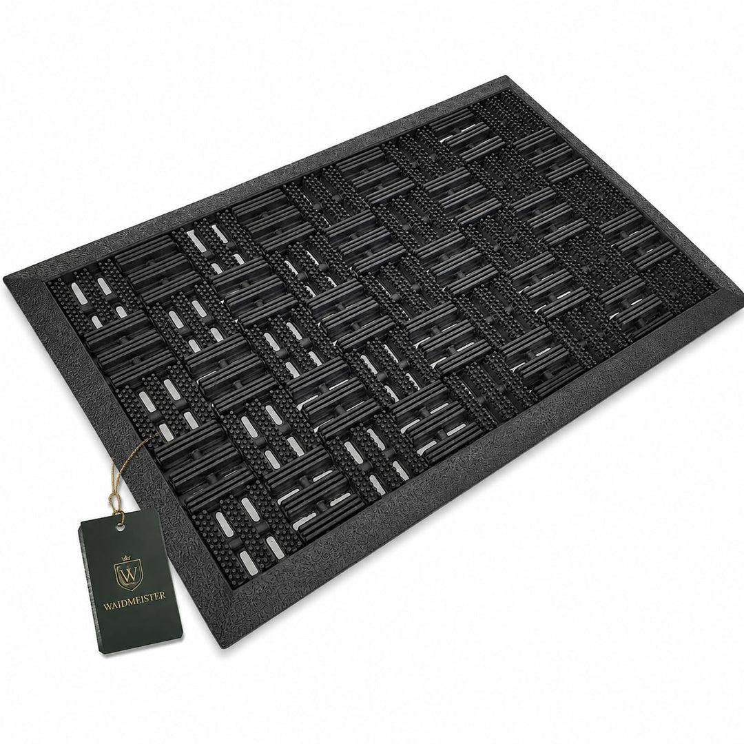 DILUMA Fussmatte Matador 45x75 cm Outdoor Schmutzfangmatte Fussabstreifer Fussabtreter aus Gummi für