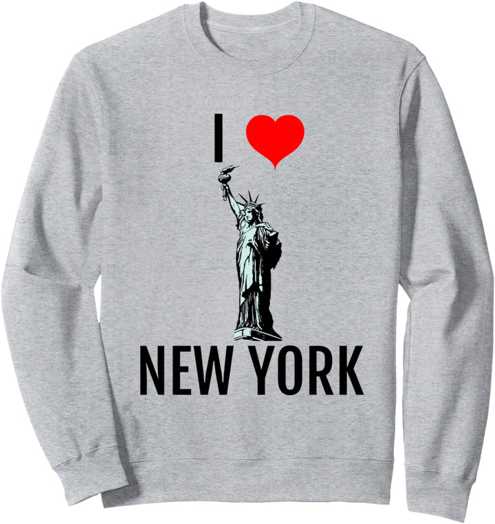 I Love NY Statue of Liberty Proud New Yorker Souvenir Geschenk Sweatshirt