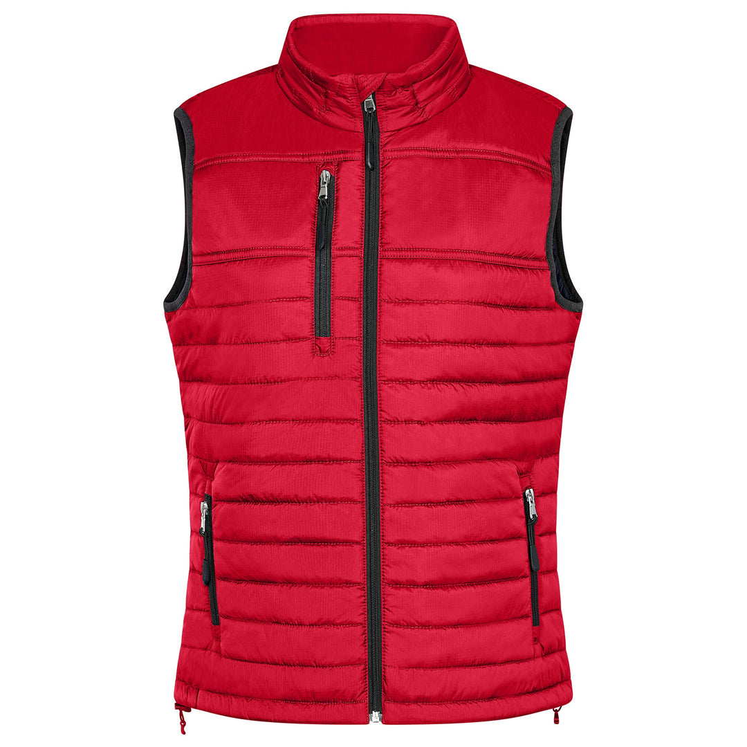 HRM Damen Hooded Performance Body Warmer I Fair Trade Outdoor Weste Damen, 100 g/m² I Aus 100% leich