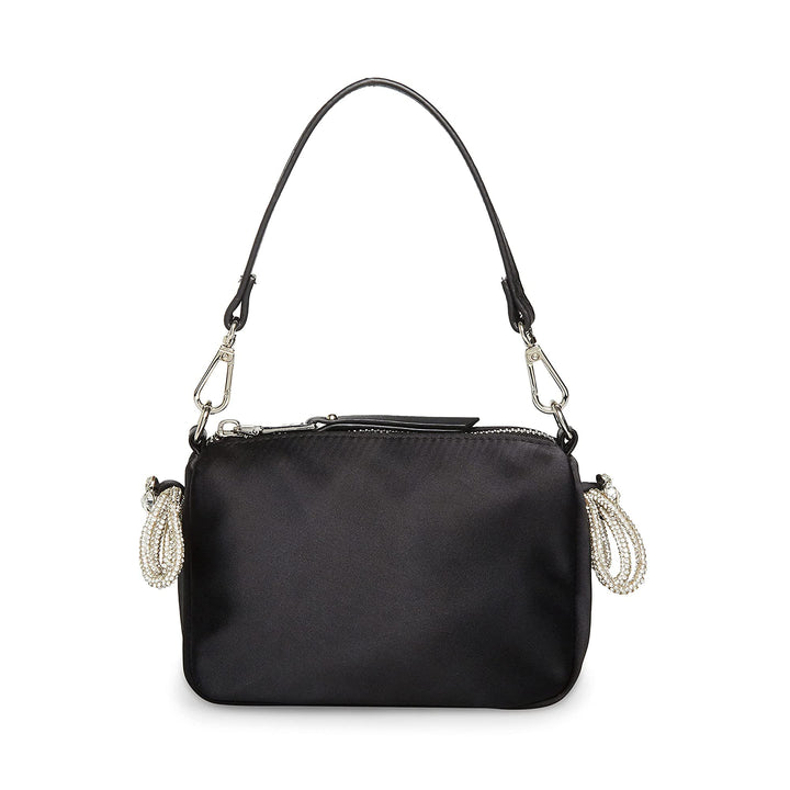Steve Madden Noble-B Mini-Tasche aus Satin Einheitsgrösse Schwarz, Einheitsgrösse Schwarz