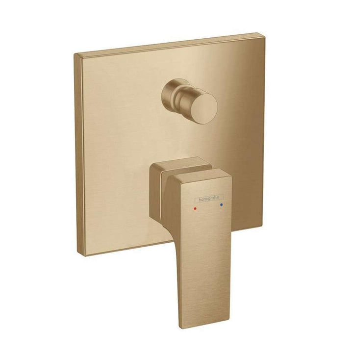 hansgrohe Wannenarmatur Metropol, Unterputz Einhebel-Wannenmischer, Brushed Bronze Brushed Bronze He
