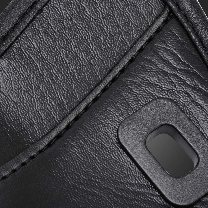 KATUR Motorrad Windschutzscheiben Tasche PU Leder mit Magnetverschluss für Harley Touring Street Gli