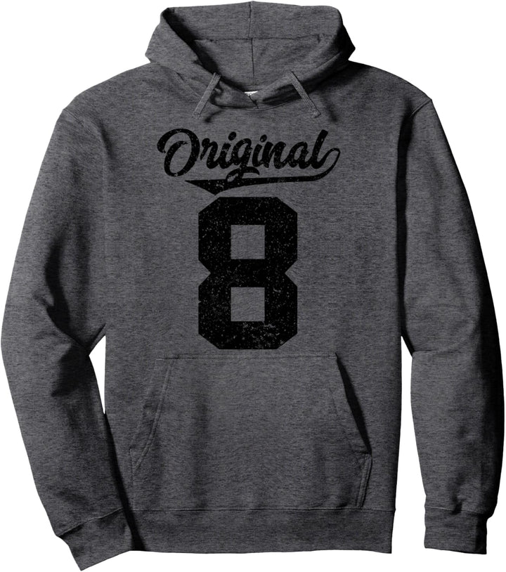 Geboren im Jahr 2008 Original von 8 Geburtstag - acht Pullover Hoodie