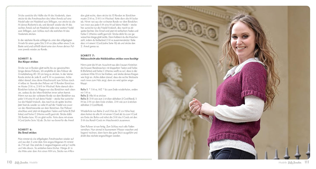 Easy Sweater.: Pullover stricken ohne Maschenprobe. Mit Top-Down-Methode einfache Pullover stricken
