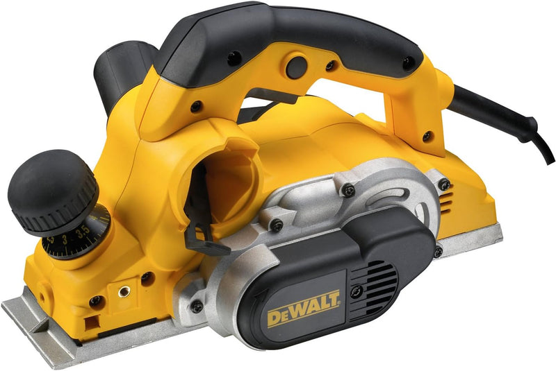 DeWalt Elektrischer Hobel D26500K mit grosser Messerwelle - präzise hobeln auch in hartem Holz – 82m