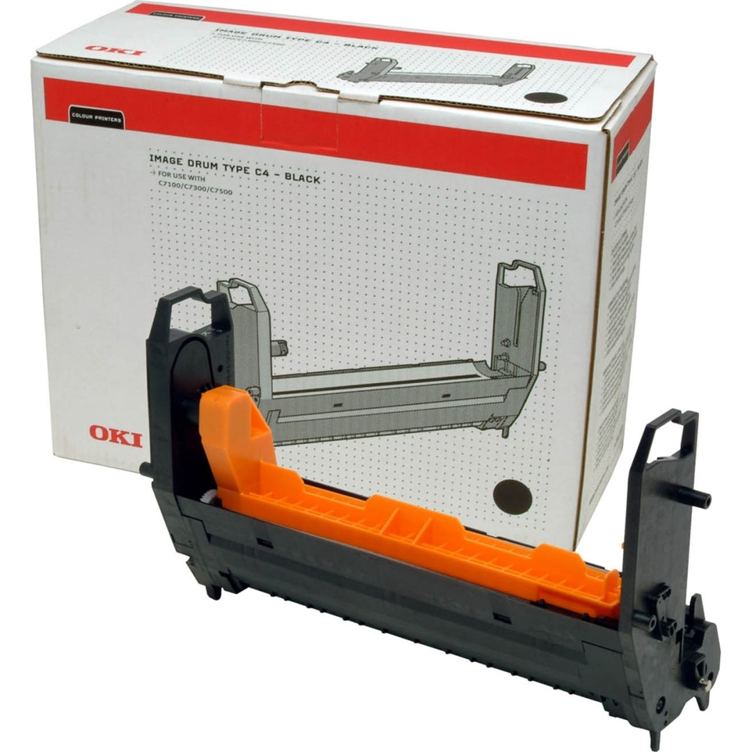 OKI Trommel für C5600/C5700 Drucker Kapazität 20,000 Seiten, schwarz, Schwarz