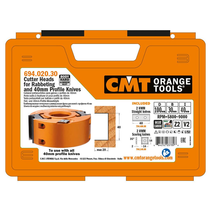 CMT 694.003.35 – Cabezal multiradio konkav R5/10 D = 123 x 25 x 35