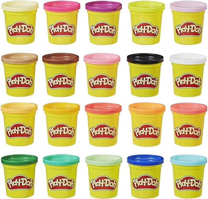 Play-Doh 36 Mega Pack, Knete für kreatives Spielen, für Kinder ab 2 Jahren 36834 Mehrfarbig 36er Pac