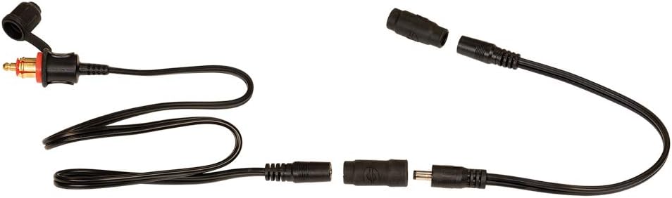 TecMate OptiMATE CABLE O-39, Adapter, DC 2,5 mm auf Motorrad 90° Stecker, für beheizte Kleidung Opti