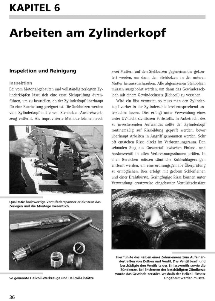 Praxishandbuch Zylinderköpfe: Technik, Tuning, Modifikationen, Gebundenes Buch