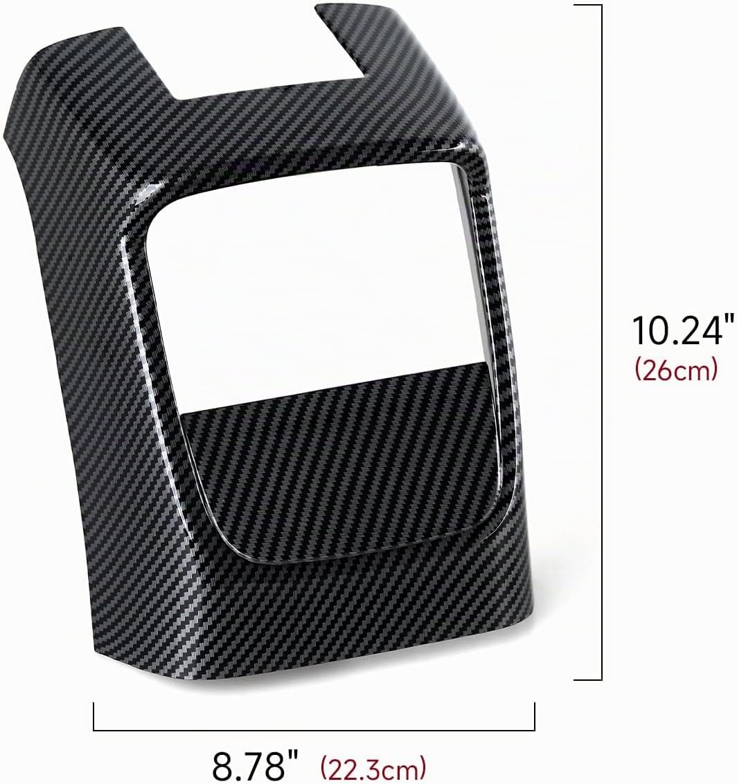 Auto Carbon Fiber Aufkleber Cover ABS Trim Kompatibel mit Audi A3 8P(2013-2020) /S3 8P(2012-2020)/RS