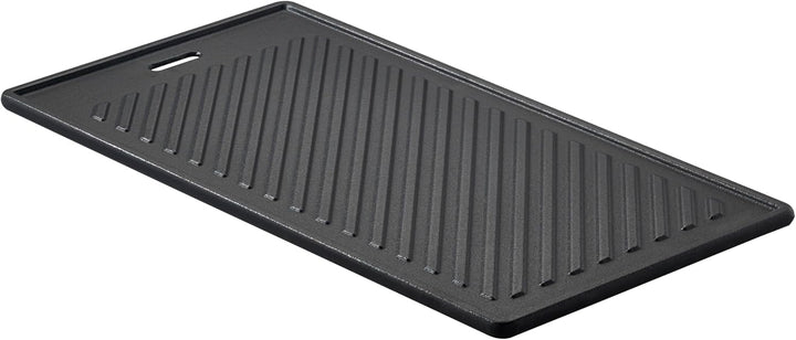 RÖSLE VIDERO, Hochwertige Grillplatte aus Gusseisen für Fleisch und kleine Grillstücke, Grillbrandin