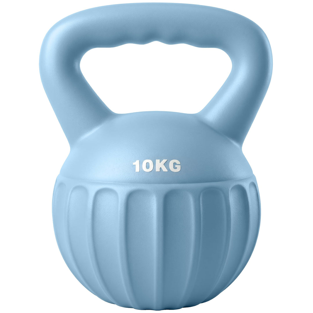 SPORTNOW Kettlebell Kugelhantel 6 kg Gewicht-Hantel mit Sand befüllt für Anfänger Zuhause Krafttrain