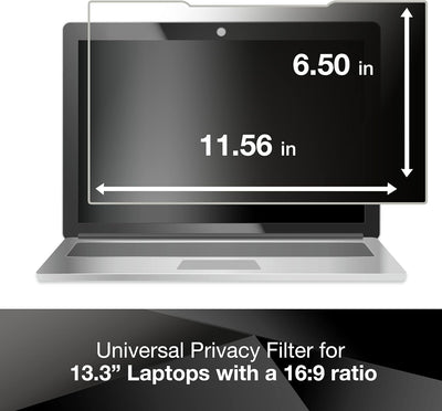 3M PF13.3W9 Blickschutzfilter Standard für Notebooks 33,8 cm Weit (entspricht 13,3" Weit) 16:9, 33,8