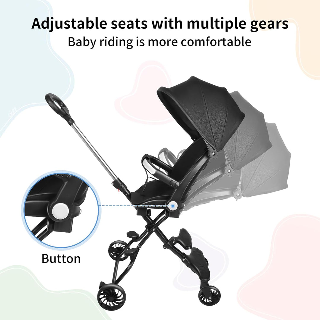 homewell Baby Kinderwagen klappbar, Buggy Kinderbuggy Faltbar mit Sonnendach, ab 6 Monate bis 22 kg,