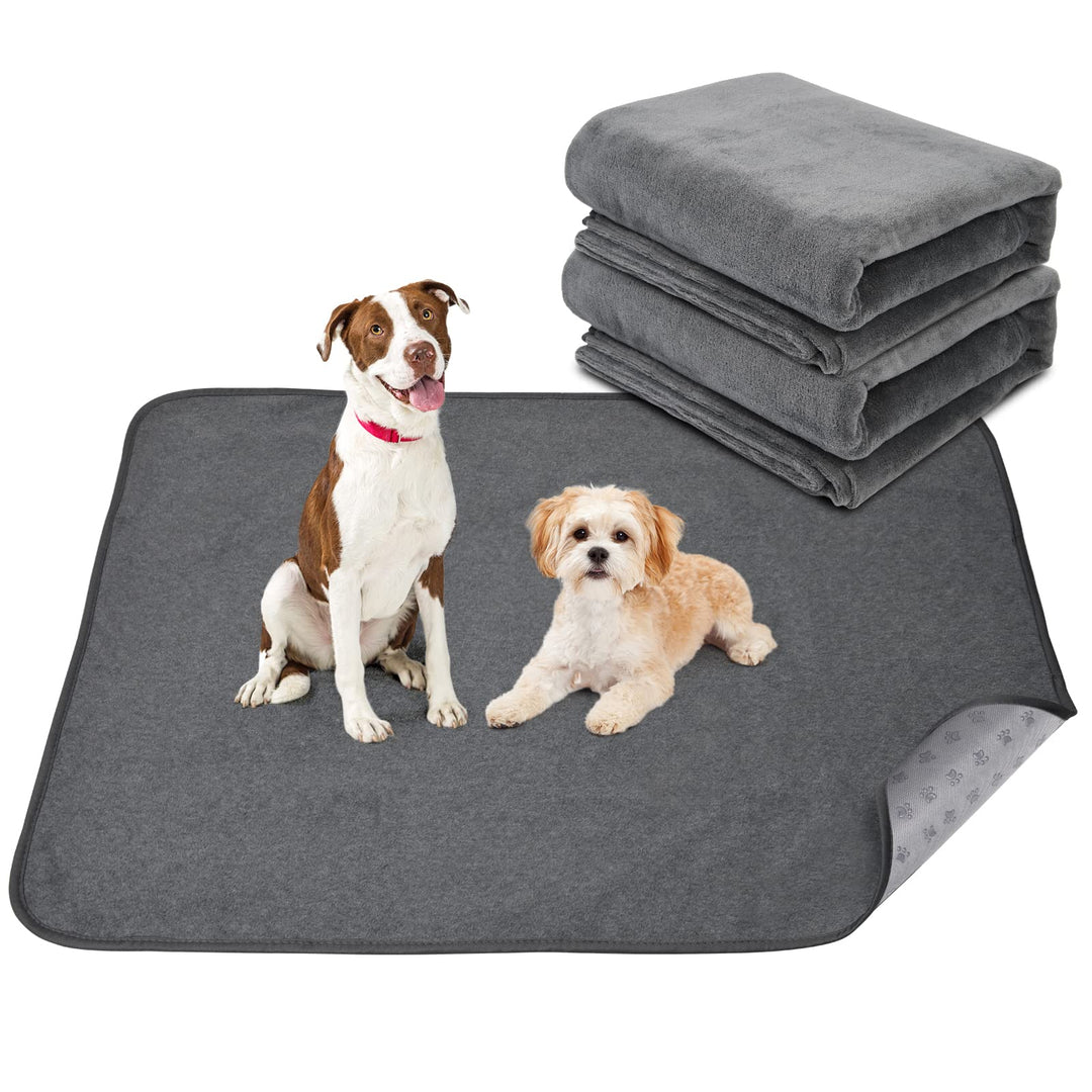 2er Welpenunterlage Waschbar Puppy Training Pads,104*104cm Schnell Absorbierend Haustier Hygieneunte
