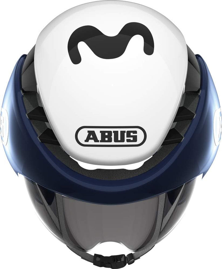 ABUS Zeitfahrhelm GameChanger TT - Aerodynamischer Fahrradhelm mit optimalen Ventilationseigenschaft