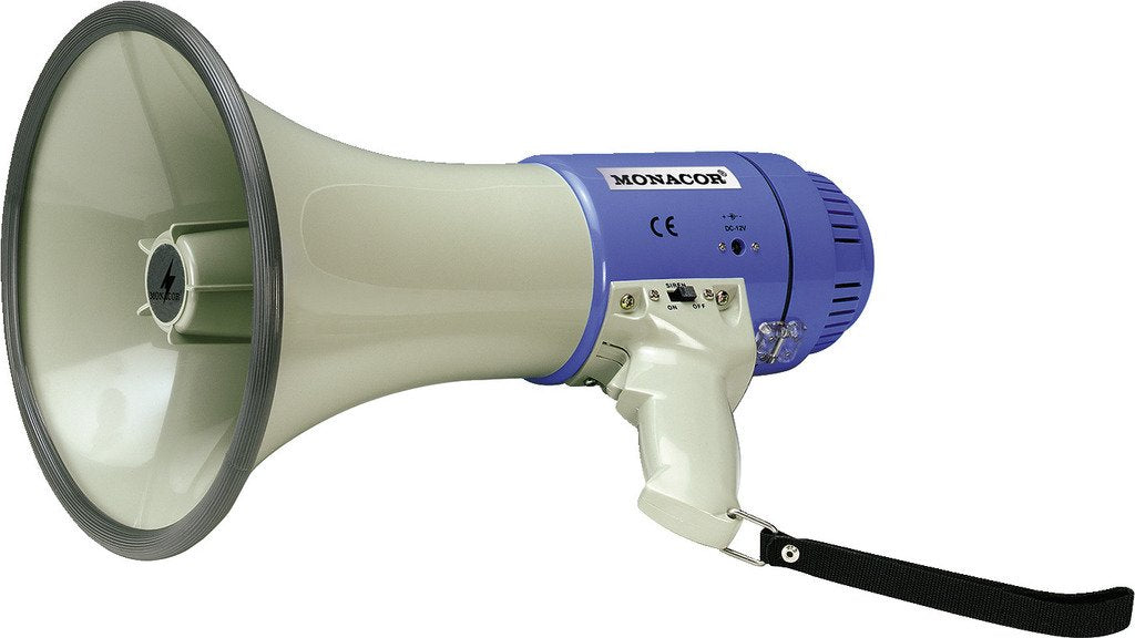 MONACOR TM-25 Megafon, 25W, Beige Single, Single