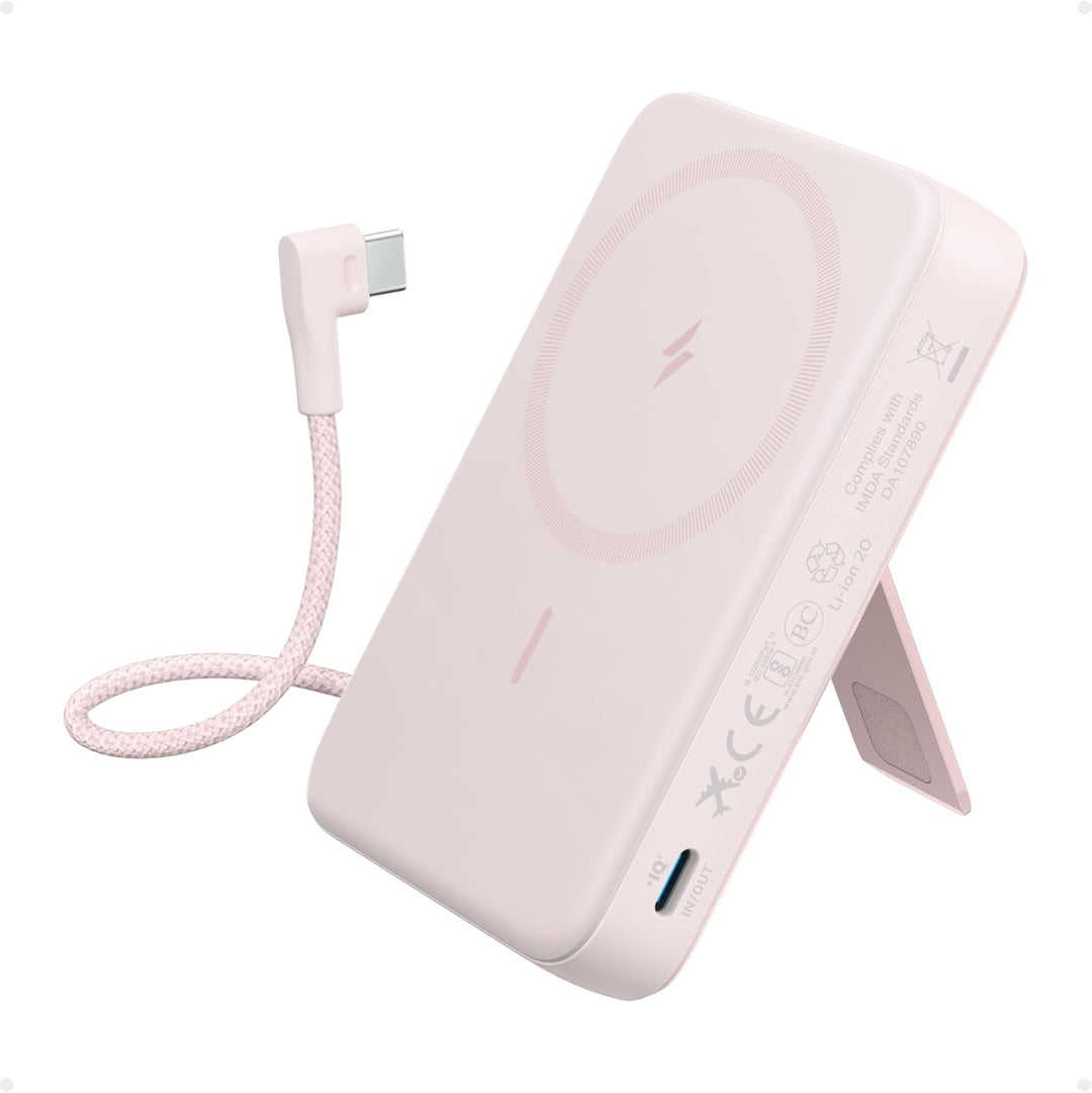 Anker Zolo magnetische Powerbank, 10.000mAh kabelloses tragbares Ladegerät mit 30W Max. Schnellladen